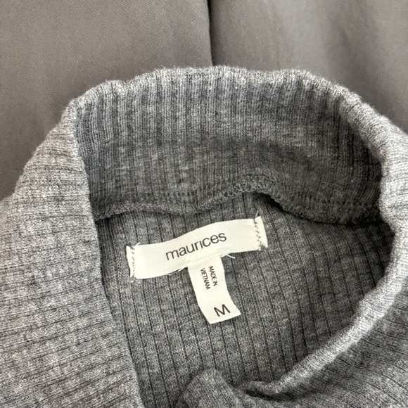 Maurices Gray Long Sleeve Dress - Picture 10 of 12